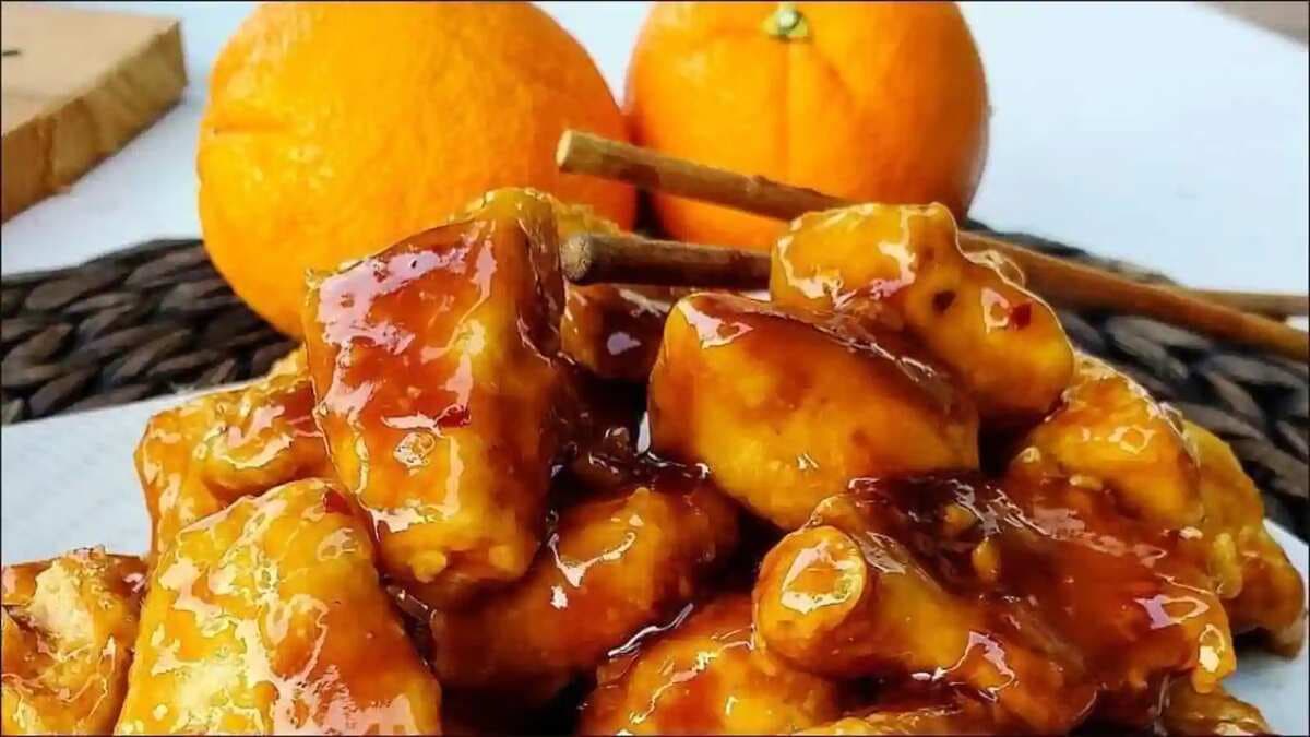Promise Day 2021: Commit to cooking healthy Air Fryer Orange Chicken for bae