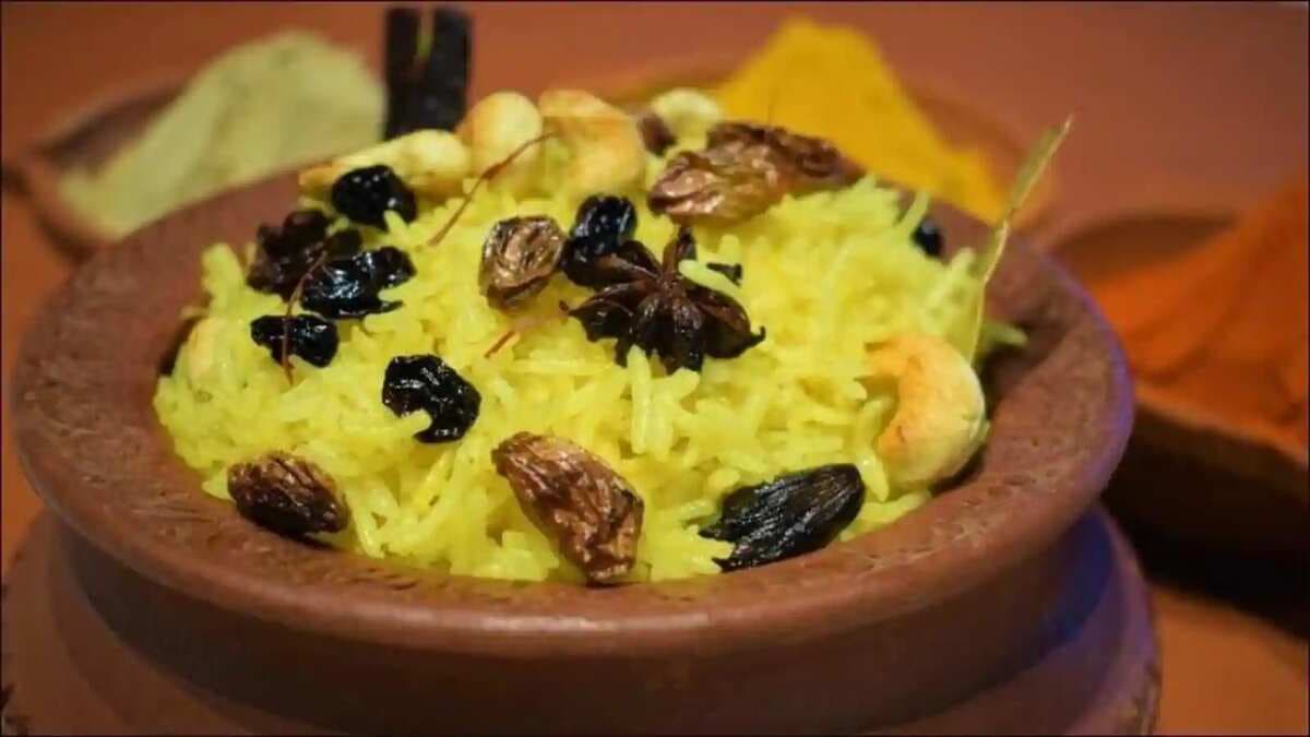 Recipe: Enjoy a scrumptious and colourful Holi with this bowl of saffron rice