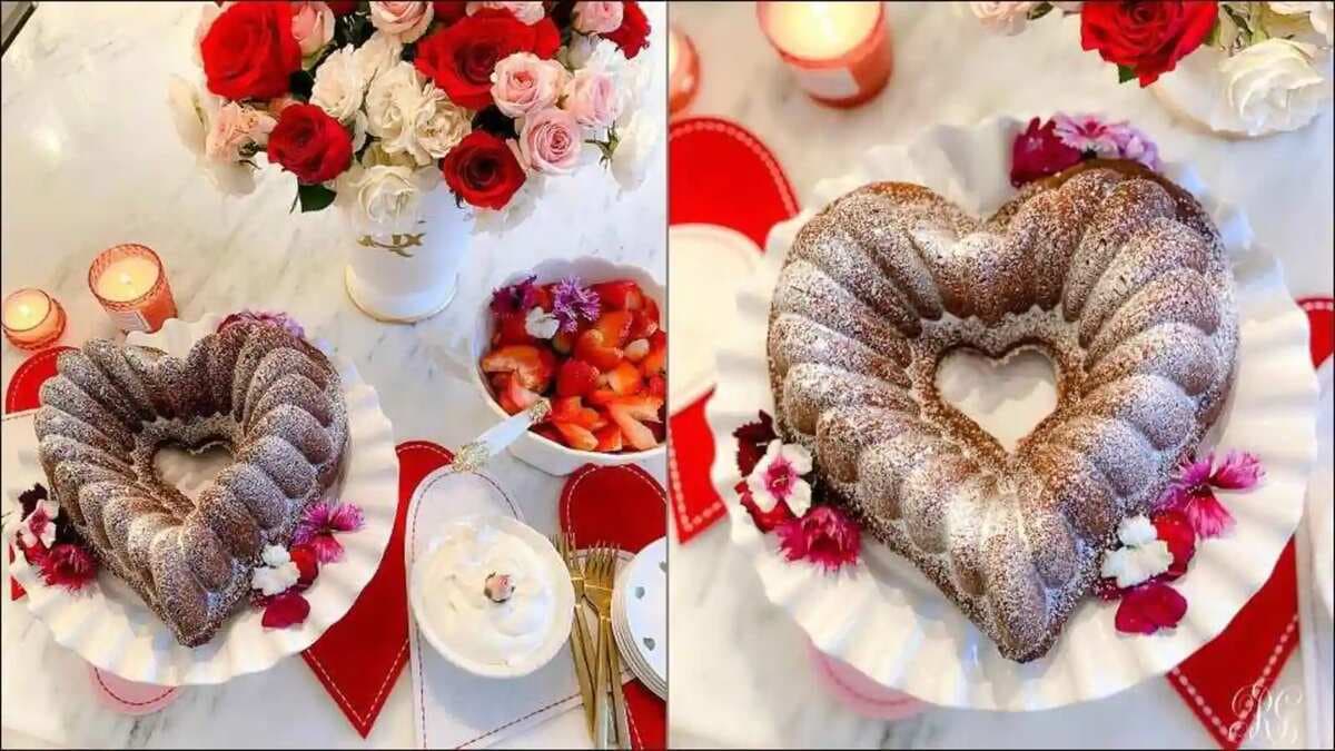 Recipe: Say those 3 magical words this Valentine’s Week with a Heart Pound Cake