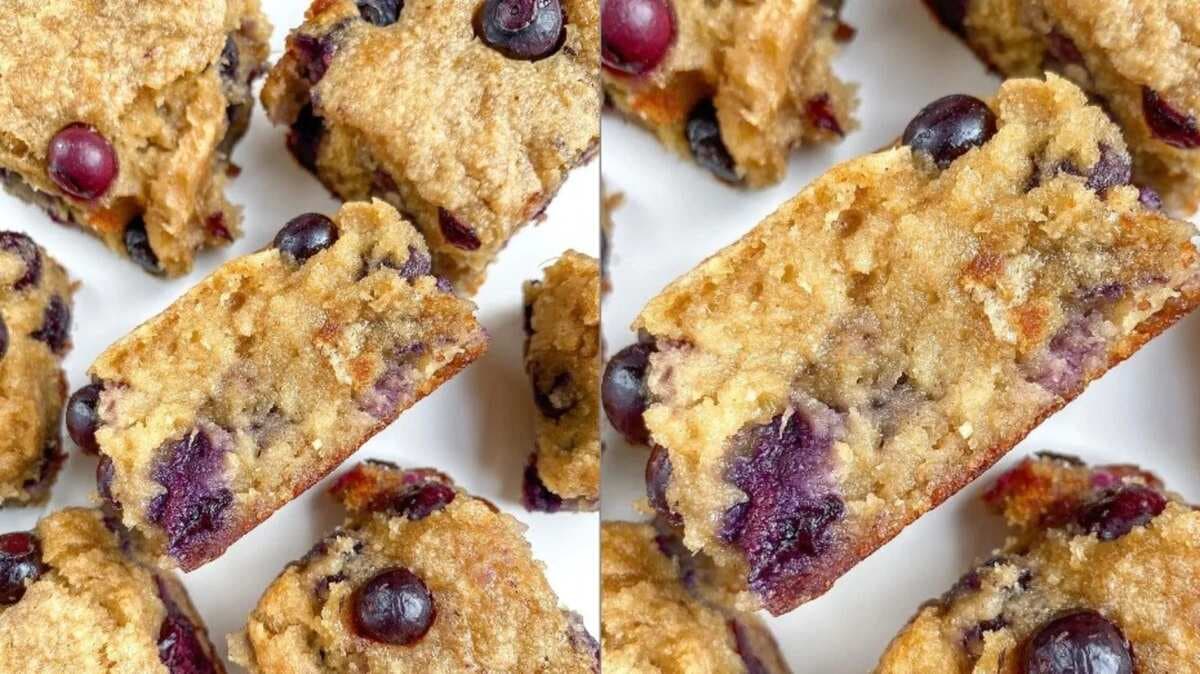 Recipe: Let Banana Bread Blueberry Collagen Bars nourish your weekend vibe
