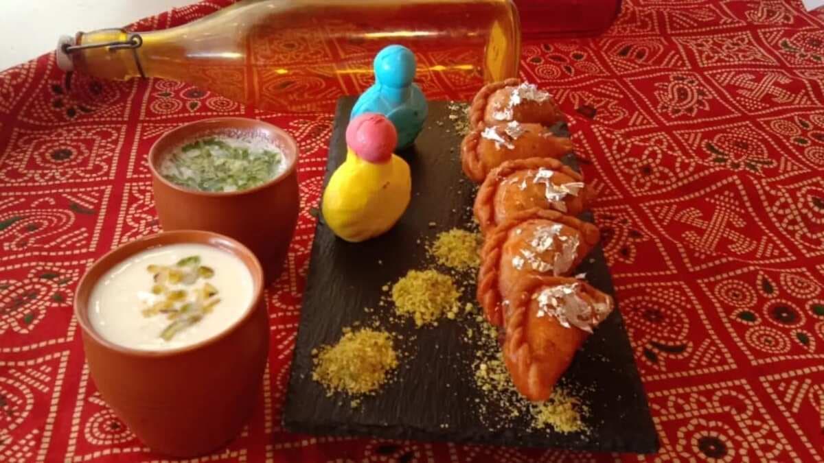 Recipe: Why wait for Diwali when you can have Kesari Gujiya on Dussehra itself