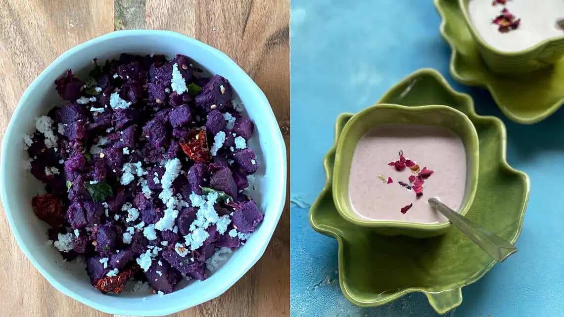 How purple sweet potatoes add more colour to your cooking