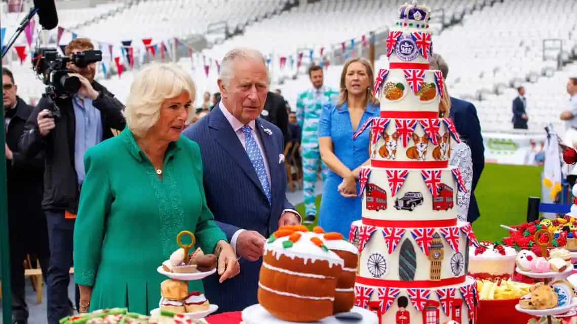 Lavish food menus celebrate the Queen’s platinum jubilee