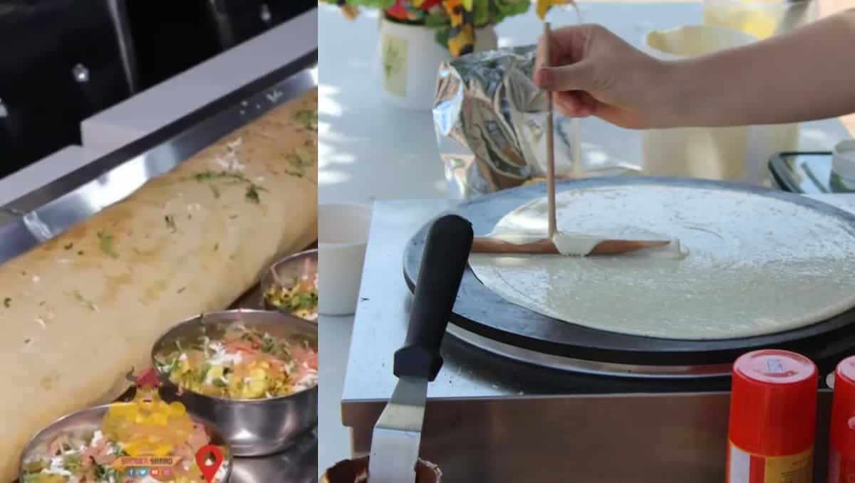 You Have A Chance To Win ₹71,000 By Eating This 10-Ft-Long Dosa; Ready For It?