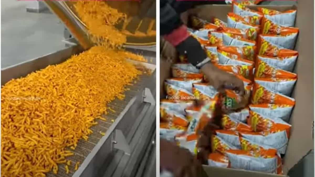 Love Chatpate Kurkure? New Video Shows The Making Of This Popular Snack