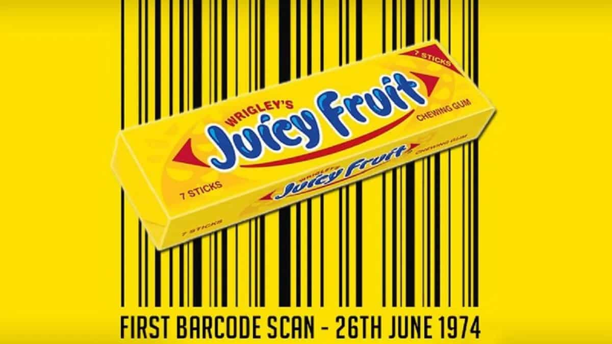 How The Stories Of Wrigley's Chewing Gum & Barcodes Intertwined