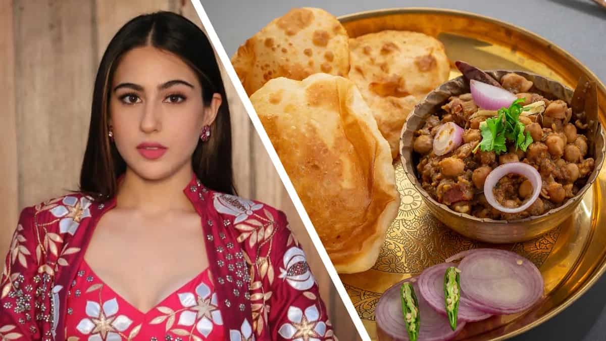 Sara Ali Khan Enjoys A Famous Dish Delivered Straight From Delhi