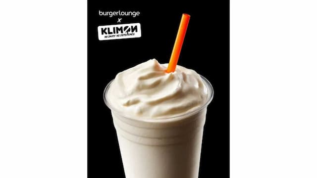 SHAKE IT UP: BURGER LOUNGE PARTNERS WITH KLIMON FOR DAIRY-FREE INDULGENCE