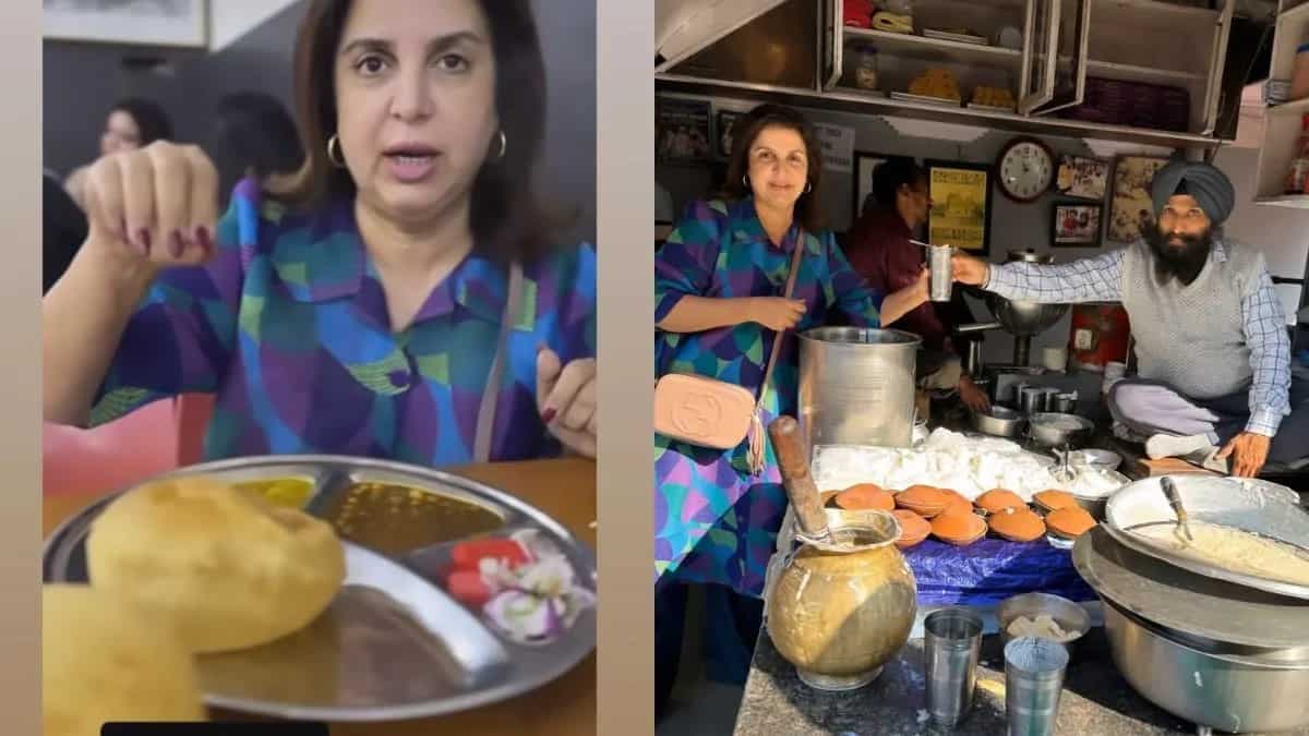 Farah Khan Delights In Amritsari Chole And Lassi On Her Trip