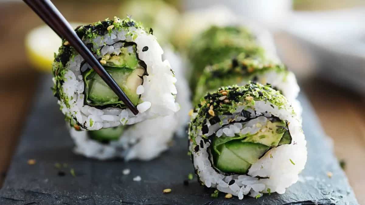 Dive Into This Vegetarian Sushi That Your Can Make At Home