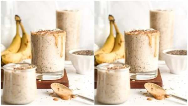 Make breakfasts more fun with Banana Chia Smoothie. Recipe inside