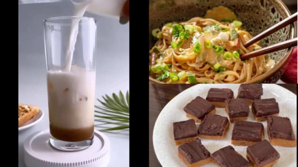 Peanut butter recipes: Drool over peanut butter noodles, smoothie and brownie