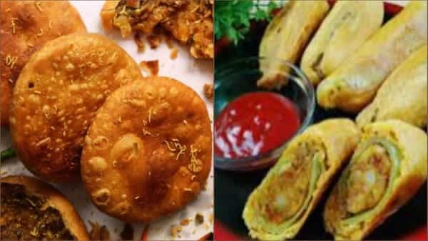Recipe: Enjoy monsoons with these mouth-watering Rajasthani delicacies of Pyaz ki Kachori and Mirchi Vada