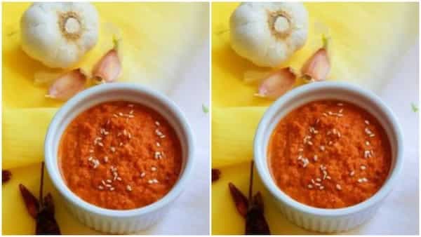 Spice up your meals with red chutney. Recipe inside