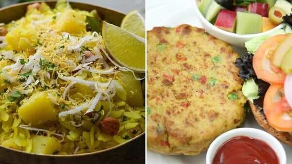 World Poha Day: Poha burger to Kande Poha; quick and delicious poha recipes for breakfast