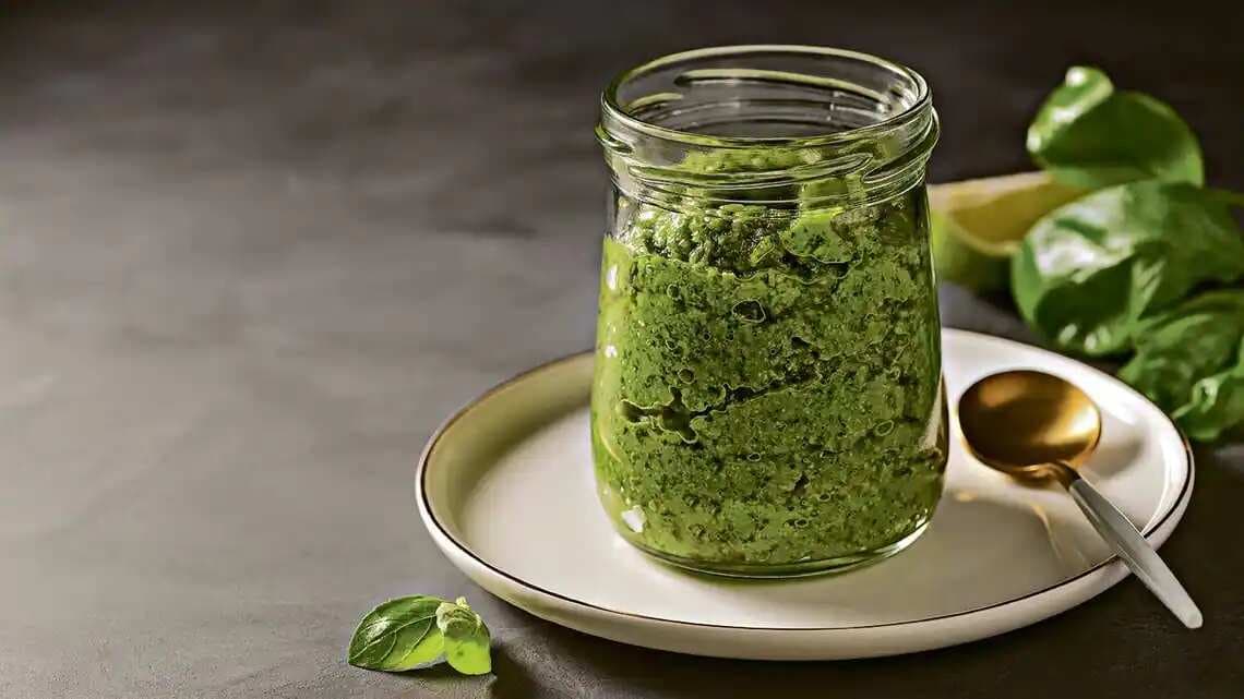 The green, green sauce of home