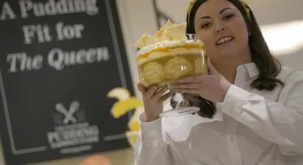 Why a lemon dessert was deemed fit for the queen