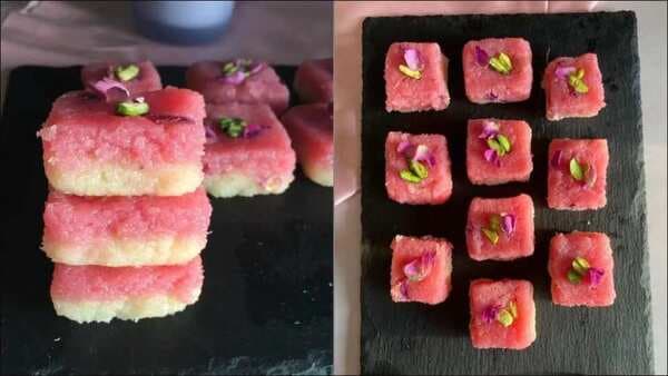 Recipe for Vasant Panchami 2021: Welcome Spring with rose and coconut burfi