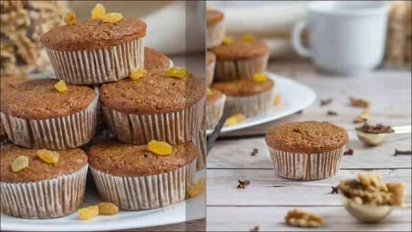 Recipe: Say 'yes' to love this week with crunchy and sweet carrot cake muffins