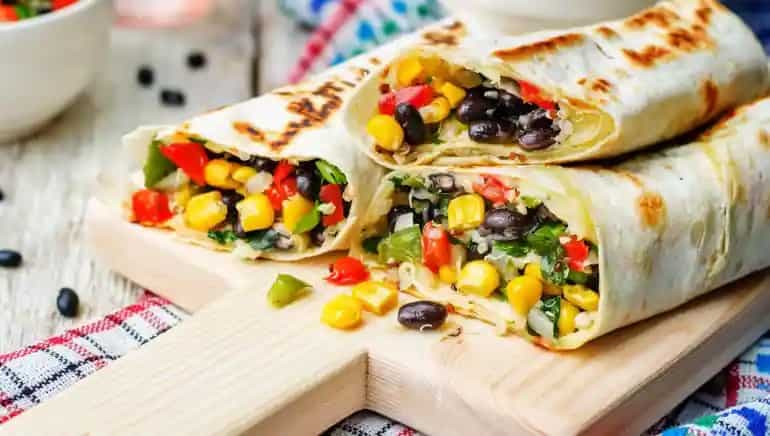 This 20-minute burrito recipe is yum, easy, and will help you with weight loss