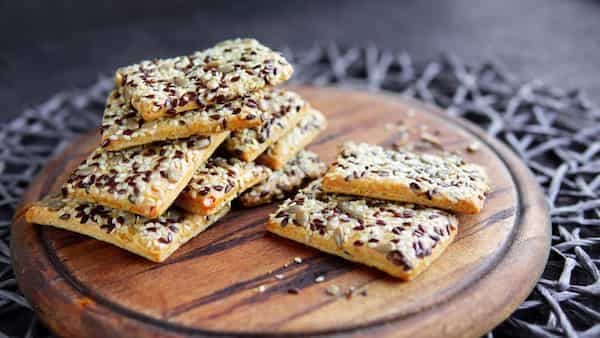 Dig into this delicious and healthy grain-free seed cracker guilt-free