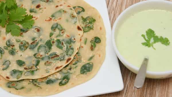 This moringa paratha recipe by chef Kunal Kapur strikes the perfect balance between taste and health