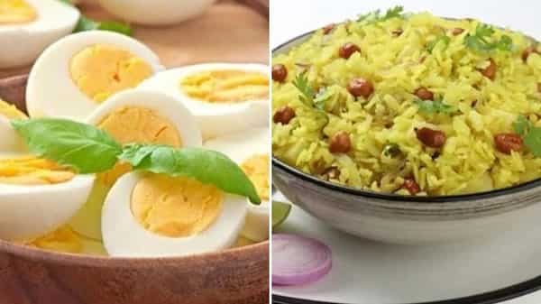 Healthy breakfast ideas: Eggs to poha; 5 protein-rich foods to start your day with