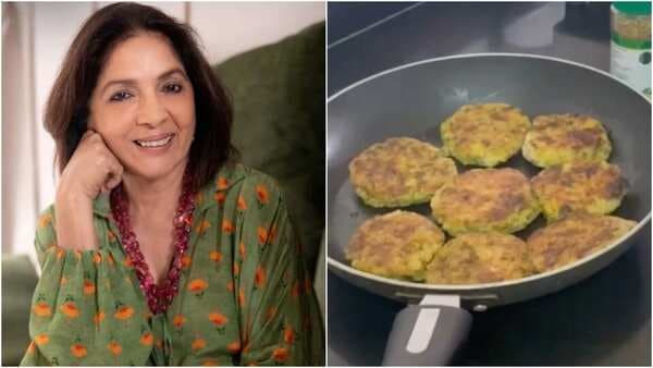 Inside Neena Gupta's kitchen: Check out her healthy tikki burger recipe made with Dalia and vegetables