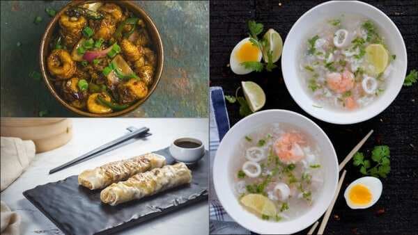 Monsoon special Chinese recipes: Fried chilli squid, lamb rolls, sea-food soup