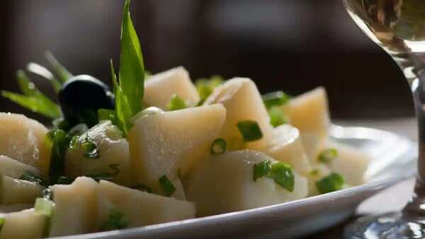 A recipe for the creamiest vegan potato salad