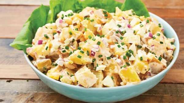 This Ultra-Creamy Potato Salad Is Replete With Comfort