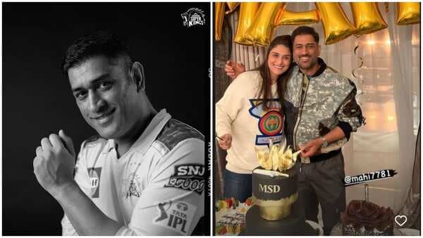 MS Dhoni Turns 41: Birthday Celebrations Begin With Three Cakes