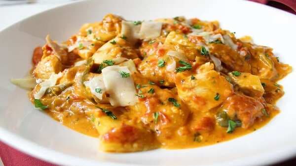 Cheesy Chicken Ravioli: A Gourmet Experience At home 
