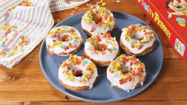 Fruity Doughnuts: Add A Splash Of Colour To Your Kids Diet