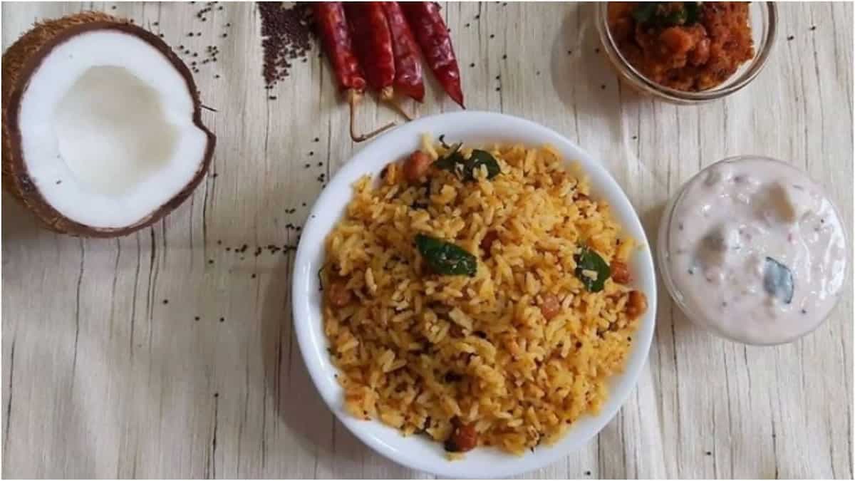 Kayi Sasive Chitranna: Humble Rice Meal With Spicy Flavours