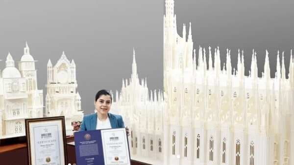 Wait, What? Pune Cake Artist Bags Two Record Titles For Huge Royal Icing Structure