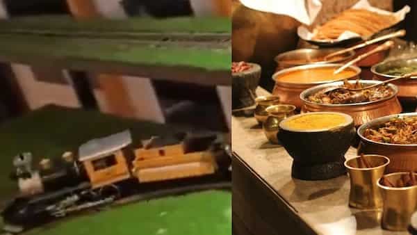 Food Served On A Train? This Unique Restaurant In Hyderabad Gets Thumbs Up From Twitter Users