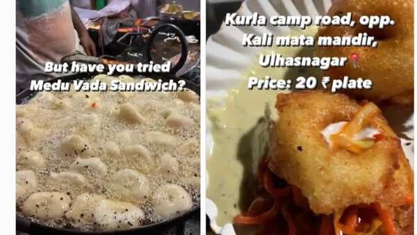 Viral: Medu Vada Sandwich Leaves The Internet Divided