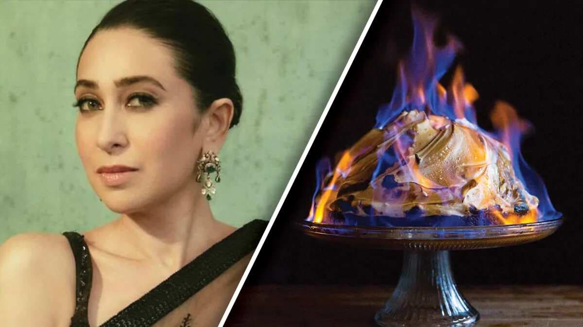 Karisma Kapoor’s Flaming Dessert Looks Fancy And Delicious 