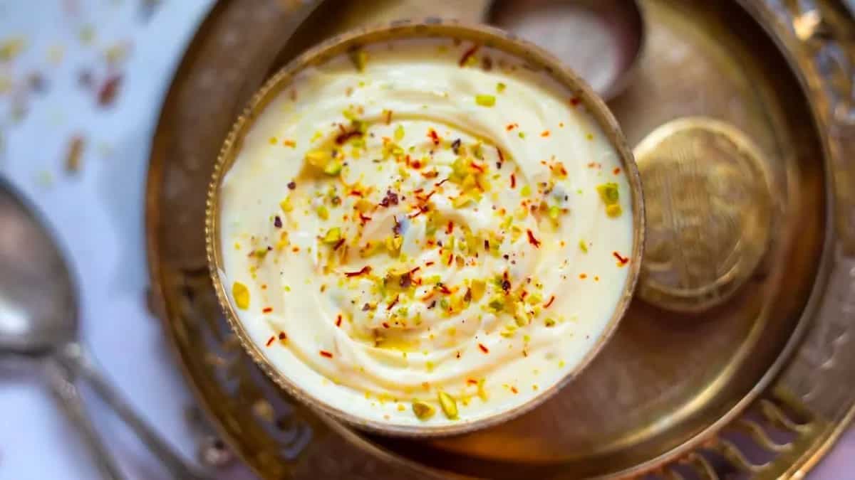 Try Chef Ranveer Brar’s Caramel Shrikhand This Janmashtami