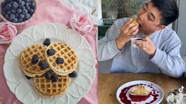 Watch: This Bizarre Combination Of Waffles And Caviar Is The Latest Buzz On The Internet 