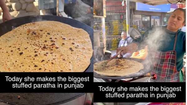Amritsar Woman Is Selling ‘Punjab’s Biggest Stuffed Parathas’; Inspires Netizens
