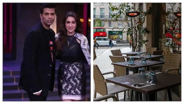 When Sara Ali Khan And Karan Johar Couldn’t Eat At London Eatery