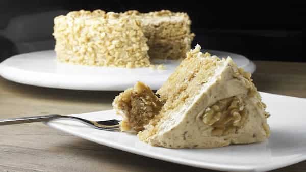 Walnut Cake: This Soft And Fluffy Dessert Is Hard To Resist