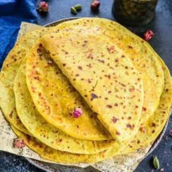 Mawa Puran Poli:  A Sweet Marathi Flatbread