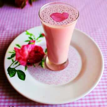 Holi-Special Drink: Rose Sabja Sharbat By Chef Thayanithi Tamilarasu
