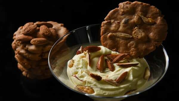 Nutty Affair: We Found The Badam Mousse And Almond Biscuit Recipe From Celeb Chef Manish Mehrotra