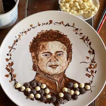 Chef Avinash Martin Uses Chocolate To Make 12-Layer Chocolate Portrait Of Sachin Tendulkar