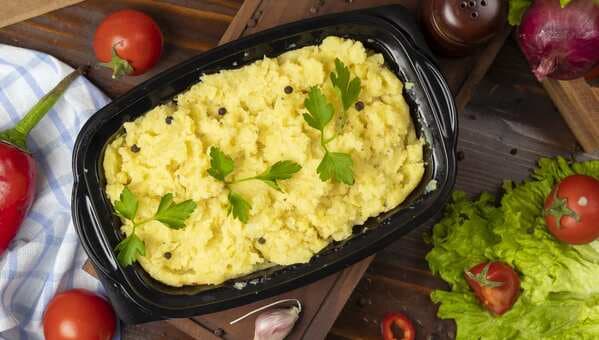 Explore This New Comfort Food, Garlic-Herb Mashed Potato