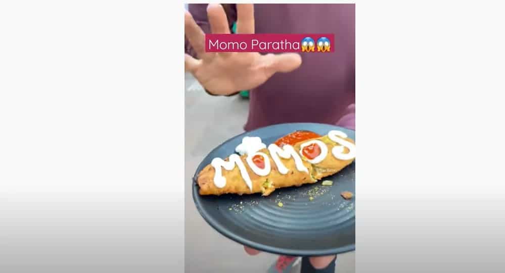 Watch: After Kulhad Momos, It Is The Momo Paratha That Has Puzzled Internet